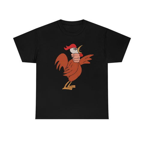 Death Grip Black Chicken Tshirt , logo on back