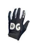 Black and white Motocross gloves