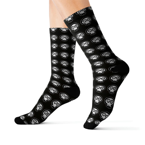 Death Grip Skully Socks